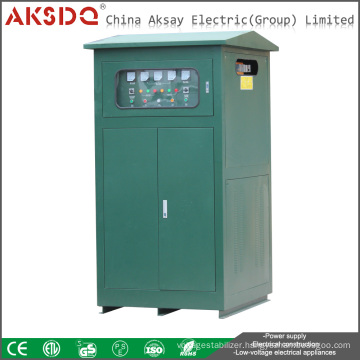 Price Hot Sale SBW 300KVA Automatic Compensated Power Servo Voltage Stabilizer From Wenzhou Yueqing Factory